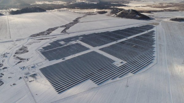 Крупнейшую в Сибири солнечную электростанцию открыли в регионе