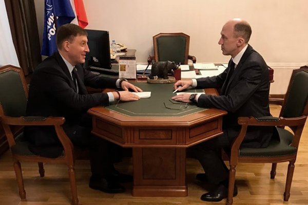 Олег Хорохордин и Андрей Турчак обсудили законодательные инициативы Республики Алтай
