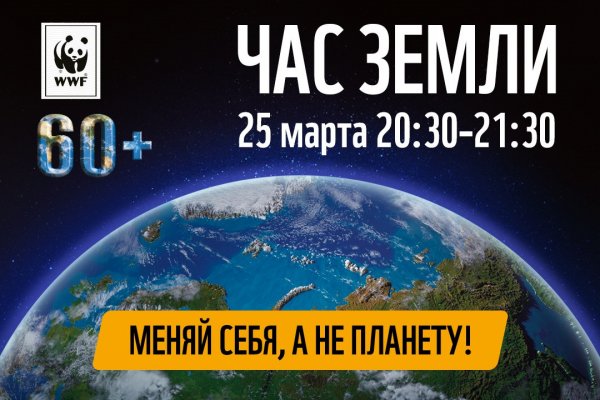 В марте 2020 года города и села Сибири в 12-й раз присоединятся к международной акции Час Земли