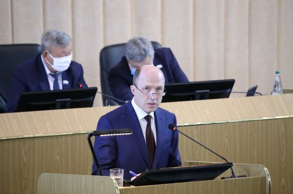 Олег Хорохордин выступил с отчетом о работе Правительства Республики Алтай за 2019 год