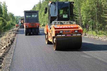 Более 20 км дорог в Республике Алтай отремонтировали по нацпроекту досрочно