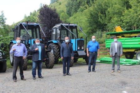 Новая лесопожарная и лесохозяйственная техника поступила в Республику Алтай по нацпроекту