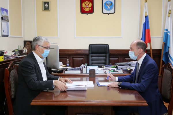 Олег Хорохордин и Дмитрий Песков обсудили развитие цифровых технологий в Республике Алтай