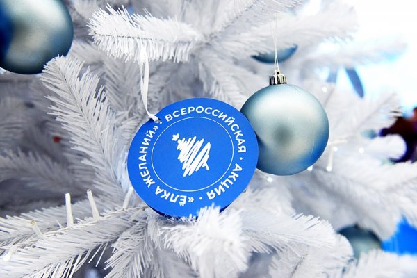 Благотворительная акция «Елка желаний» проходит в России