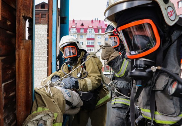 Выбрана лучшая пожарно-спасательская часть Республики Алтай