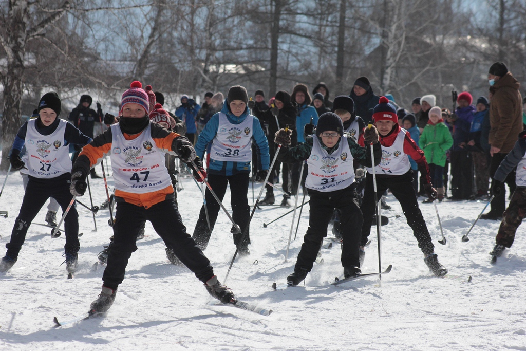 В Усть-Коксинском районе состоялась «Заповедная лыжня – 2021»