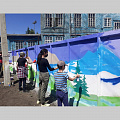 В Горно-Алтайске детям разрешили рисовать на стенах