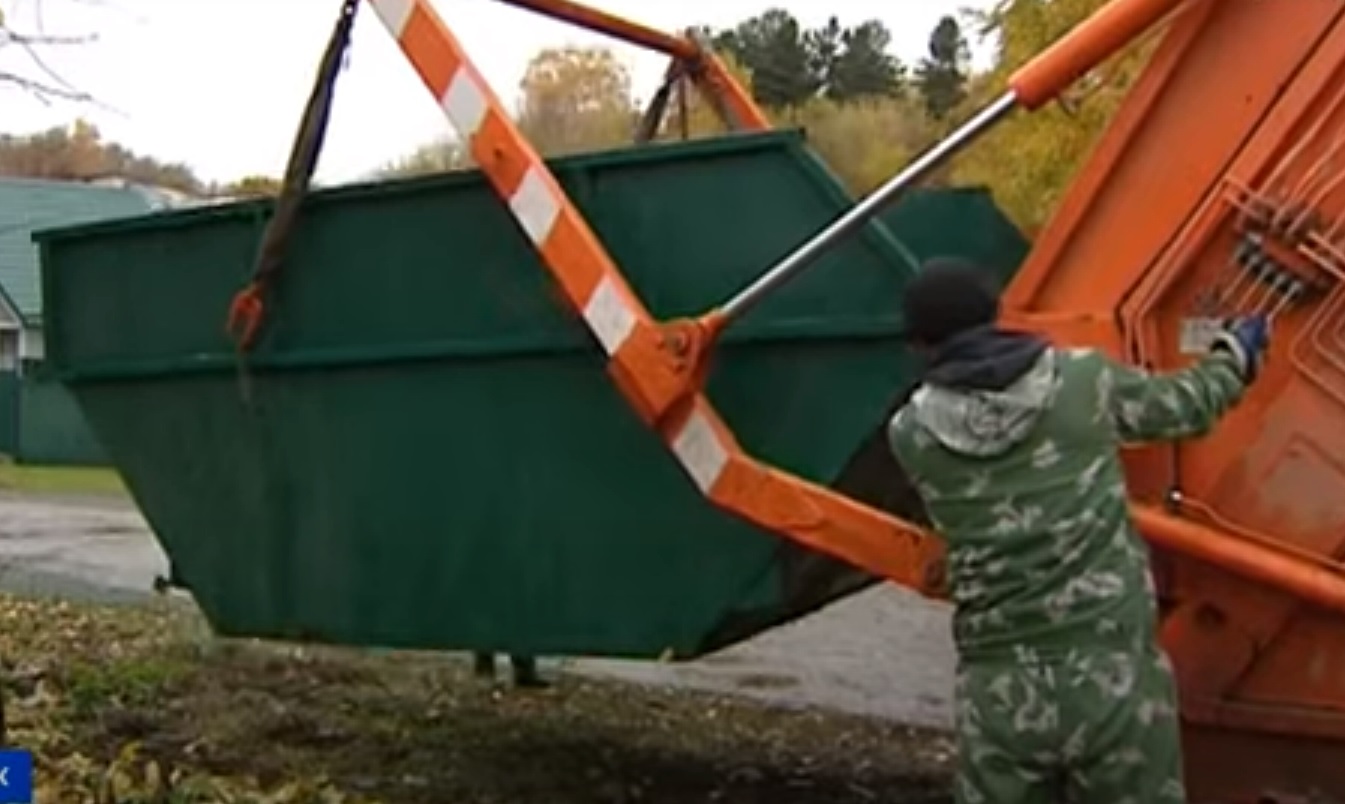 Емкости для крупногабаритного мусора устанавливают в Горно-Алтайске
