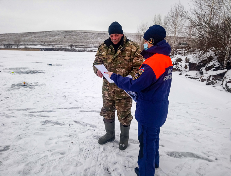 В Республике Алтай стартовал первый этап акции «Безопасный лед»