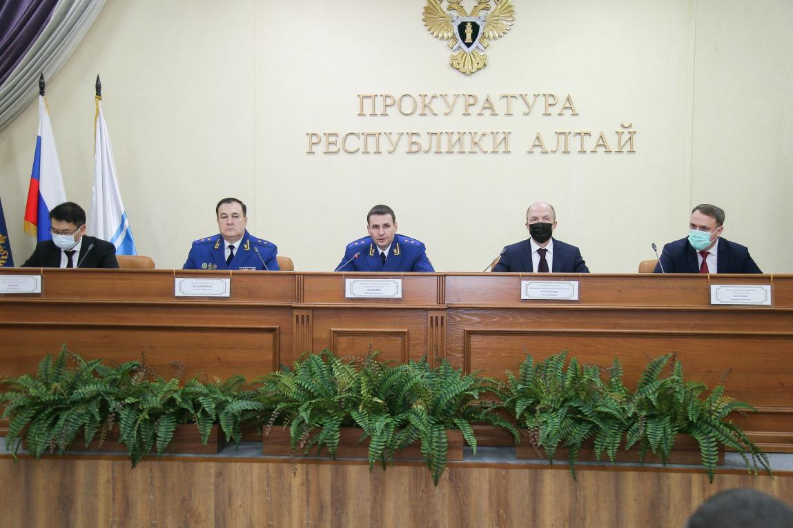 Дмитрий Демешин принял участие в расширенном заседании коллегии прокуратуры РА