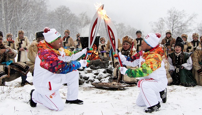 Олимпийский огонь: в Пекине – сегодня, в Республике Алтай – в 2013-м