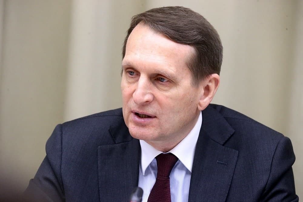 Глава СВР Сергей Нарышкин: «Не в интересах народов Украины и России, чтобы пламя войны вспыхнуло»