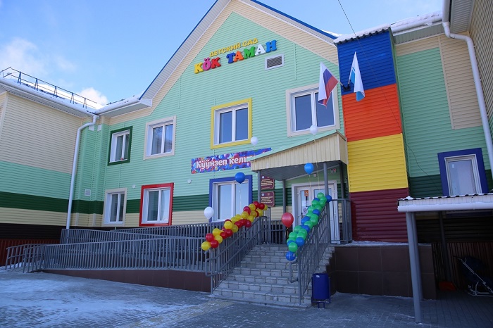 Новые детские сады открыли в Улагане и Саратане