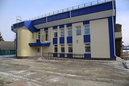 Строительство физкультурно-оздоровительного комплекса продолжается в Усть-Кане