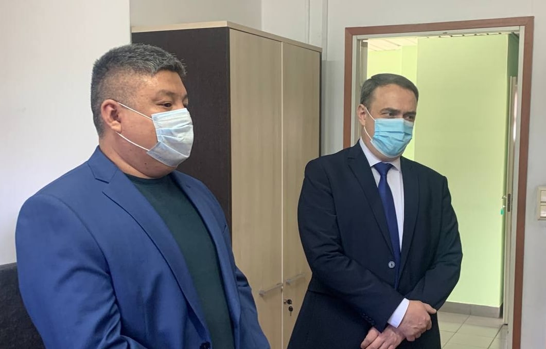ЦУР посетил главный федеральный инспектор по Республике Алтай