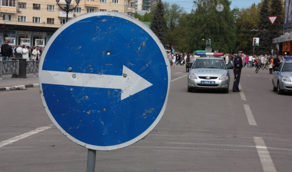 7 и 9 мая в Горно-Алтайске частично перекроют дорожное движение