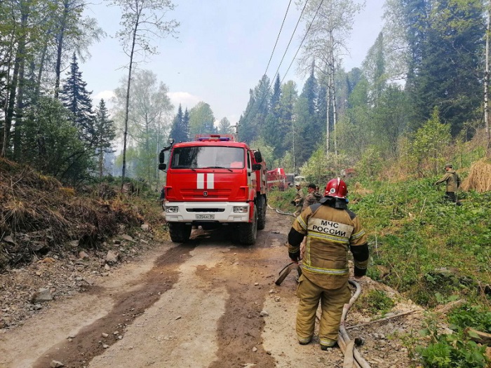 Ликвидированы все лесные пожары, действующие на территории Республики Алтай