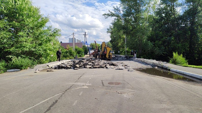 В Горно-Алтайске отремонтируют мост по улице В.И. Чаптынова