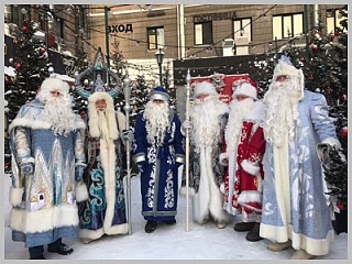 Дед Мороз из Горно-Алтайска принял участие во Всероссийском съезде Дедов Морозов