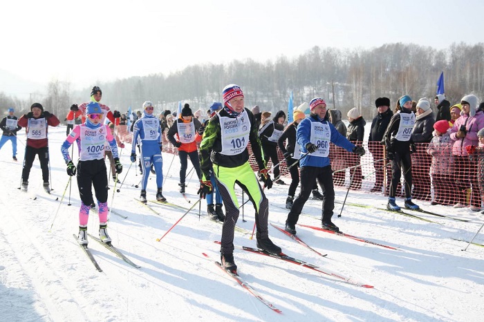 «Лыжня России» состоялась в Республике Алтай 11 февраля