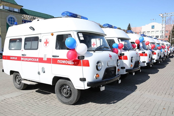 Новые машины скорой медицинской помощи поступили в регион
