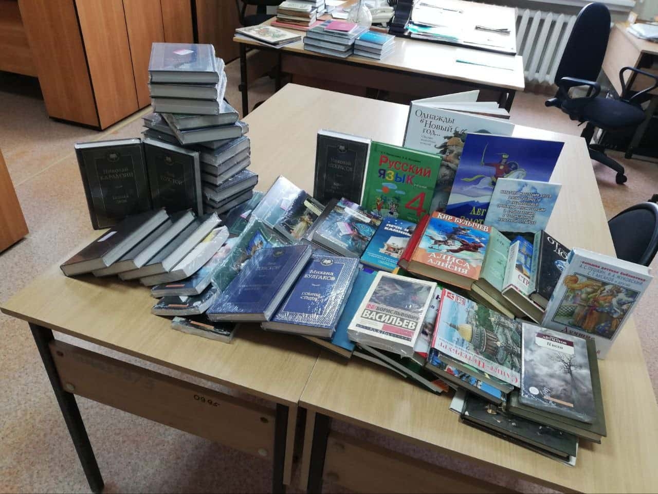 Республика Алтай передаст книги жителям Славяносербского района
