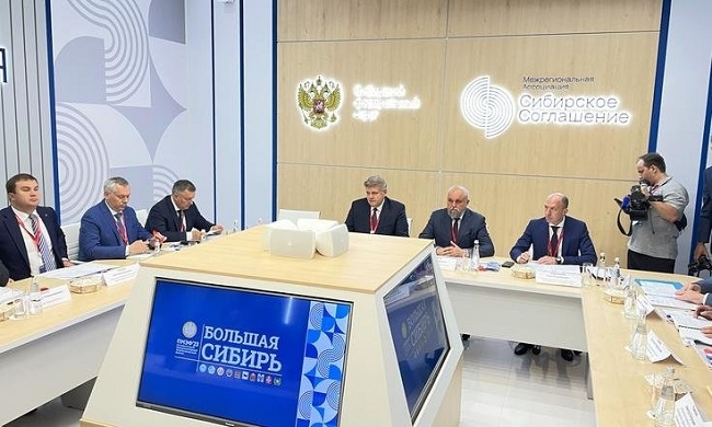 Заседание Межрегиональной ассоциации «Сибирское соглашение» провели на ПМЭФ