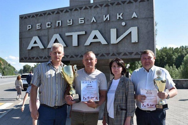Призеров Всероссийской открытой спартакиады встретили на Алтае