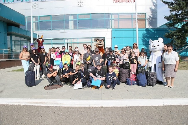 Вторая группа детей из ЛНР приехала на отдых в Республику Алтай