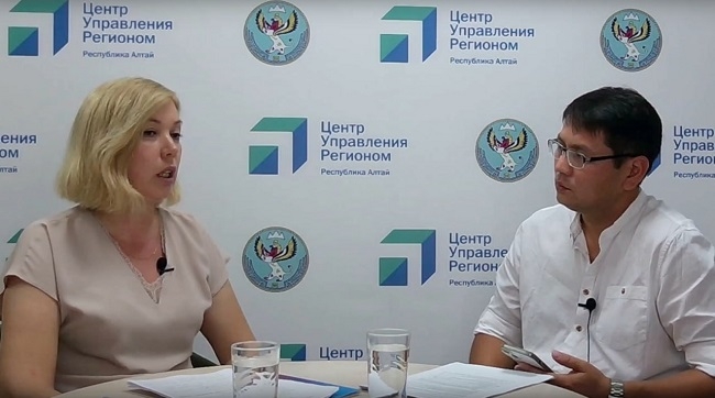 О пенсионных накоплениях рассказали в прямом эфире ЦУР Республики Алтай