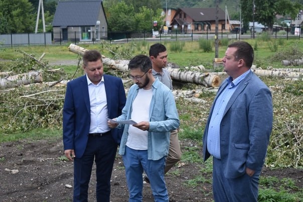 В Манжероке началось строительство Парка отдыха