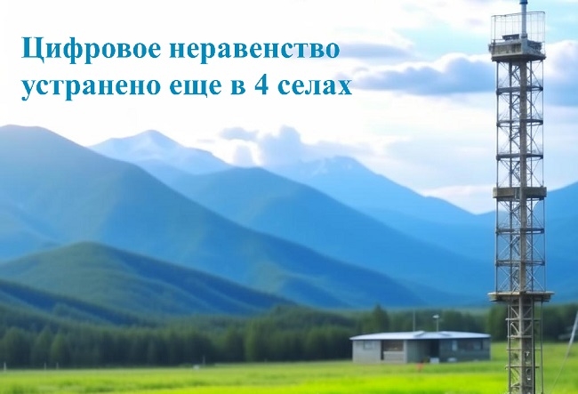 Сотовая связь появилась еще в четырех селах Республики Алтай