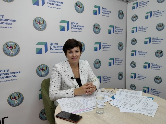 ЦУР Республики Алтай провел прямой эфир с мэром Горно-Алтайска