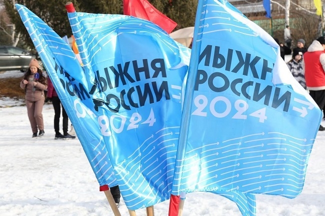 Всероссийская гонка «Лыжня России» прошла в Горно-Алтайске
