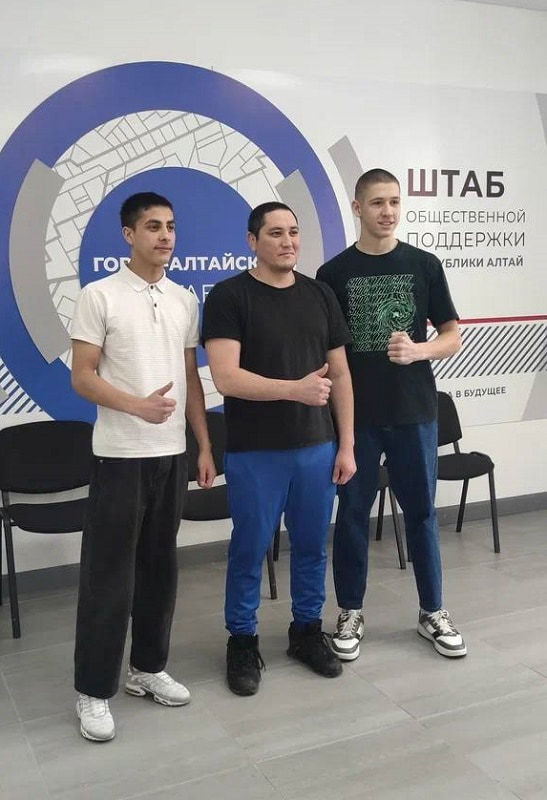 «Встреча с чемпионом» прошла в Штабе общественной поддержки Республики Алтай