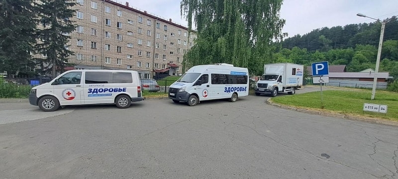 «Автопоезд здоровья» начал работать в районах Республики Алтай
