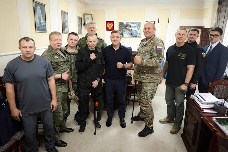 Ветераны СВО с Донбасса встретились с Андреем Турчаком