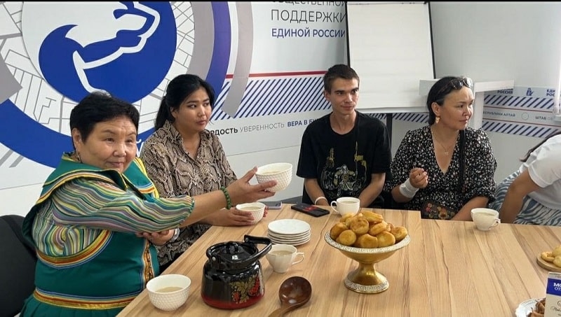 «Чайная церемония» прошла в Штабе общественной поддержки «Единой России»