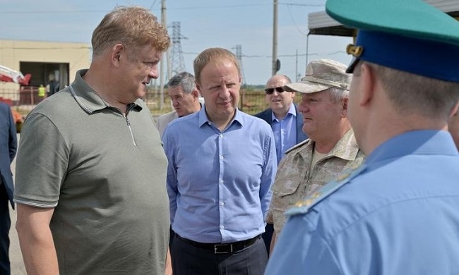 Серышев провел выездное совещание на погранпунктах пропуска в Алтайском крае