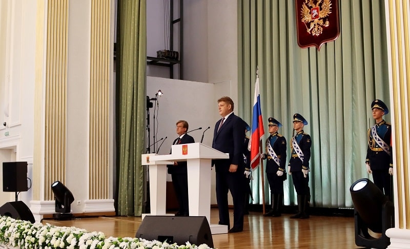 Полпред Серышев поздравил губернатора Кузбасса со вступлением в должность