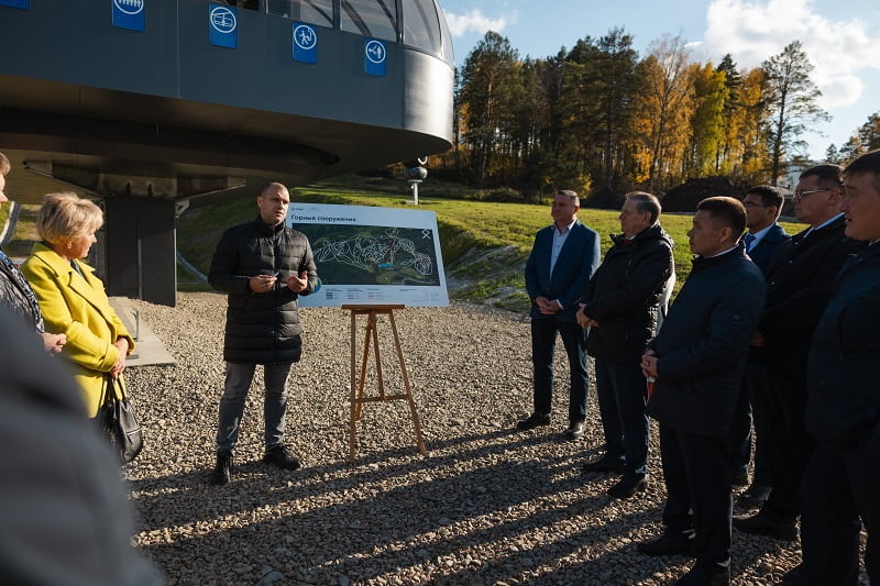 Депутаты республики ознакомились с реализацией крупного алтайского курорта