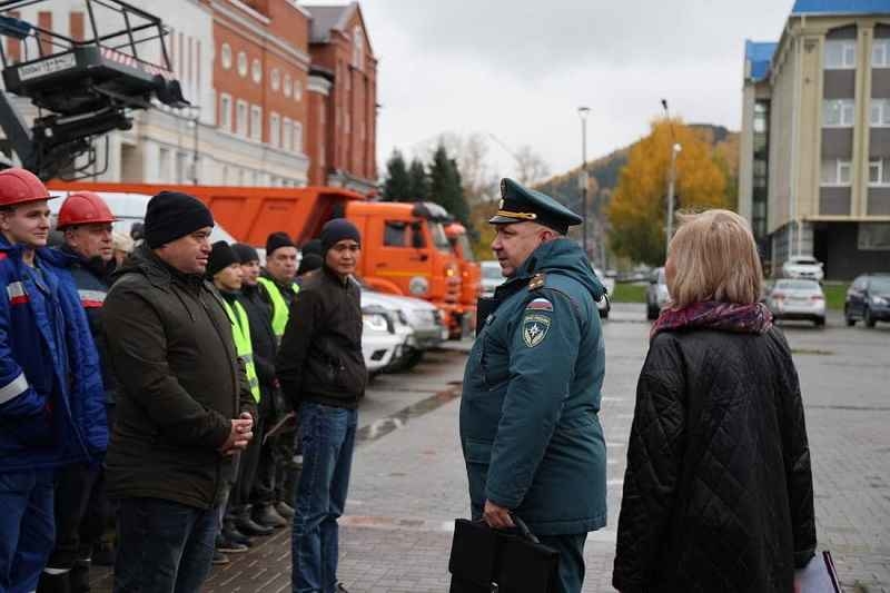 В Республике Алтай проходит штабная тренировка по гражданской обороне