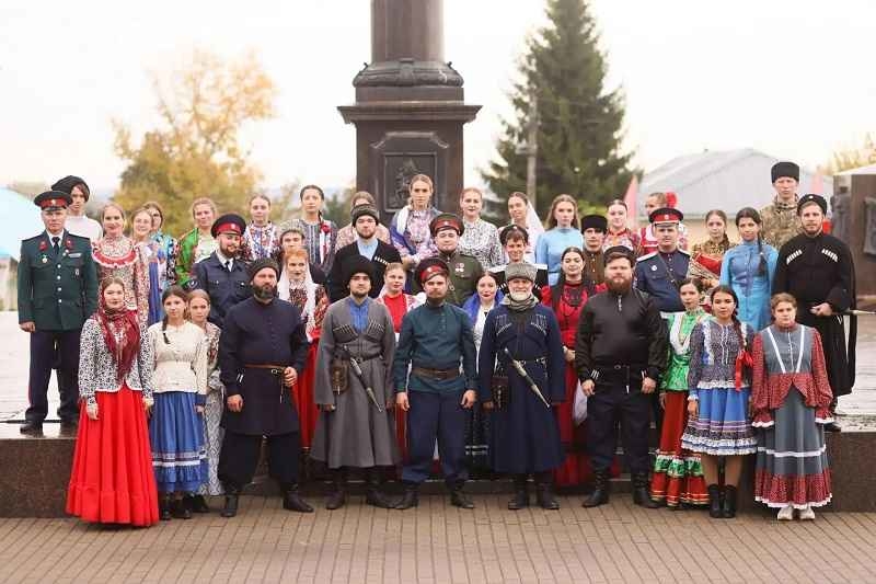 Усть-Коксинские казаки приняли участие во Всероссийском слёте казачьей молодёжи