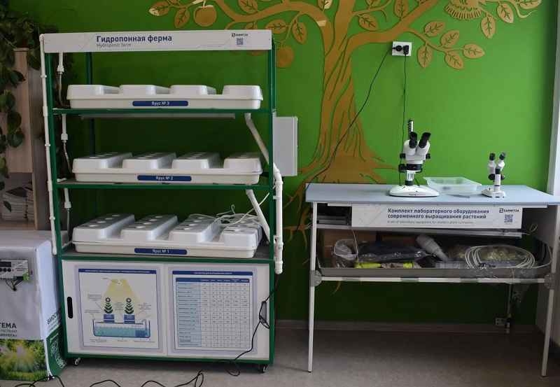 Агротехнологические классы открыли в Усть-Коксинской школе 21 октября
